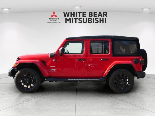 Used 2024 Red Jeep Sahara 4xe image 3