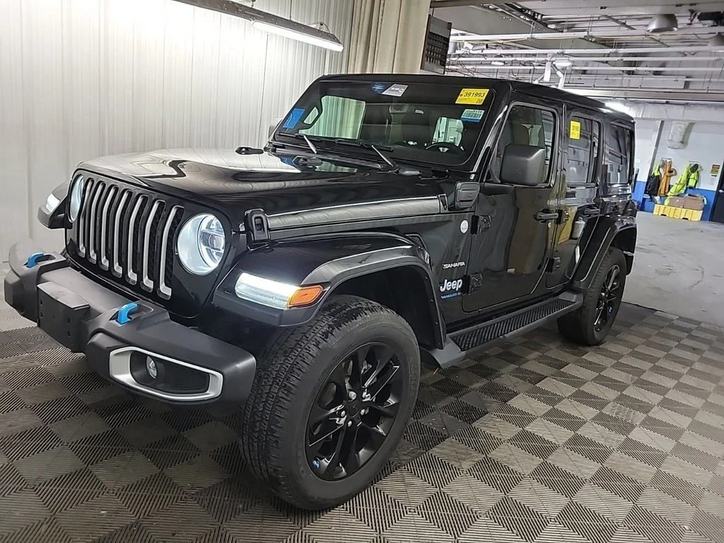 Certified Used 2023 Black Jeep Sahara 4xe image 17