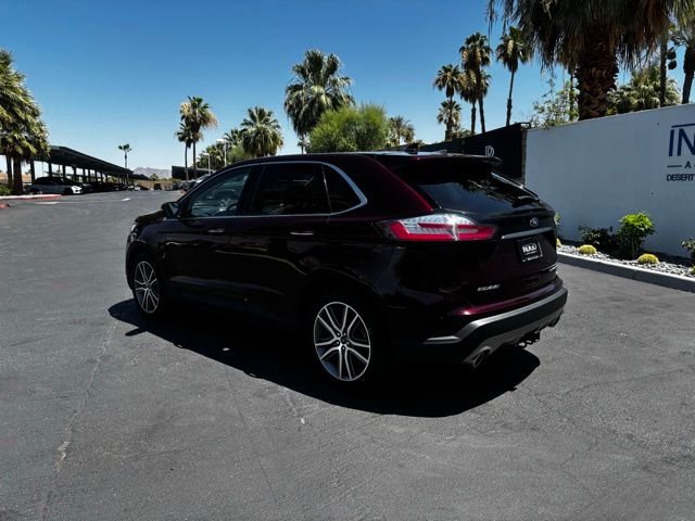Used 2020 Burgundy Velvet Metallic Tinted Clearcoat Ford Titanium image 7