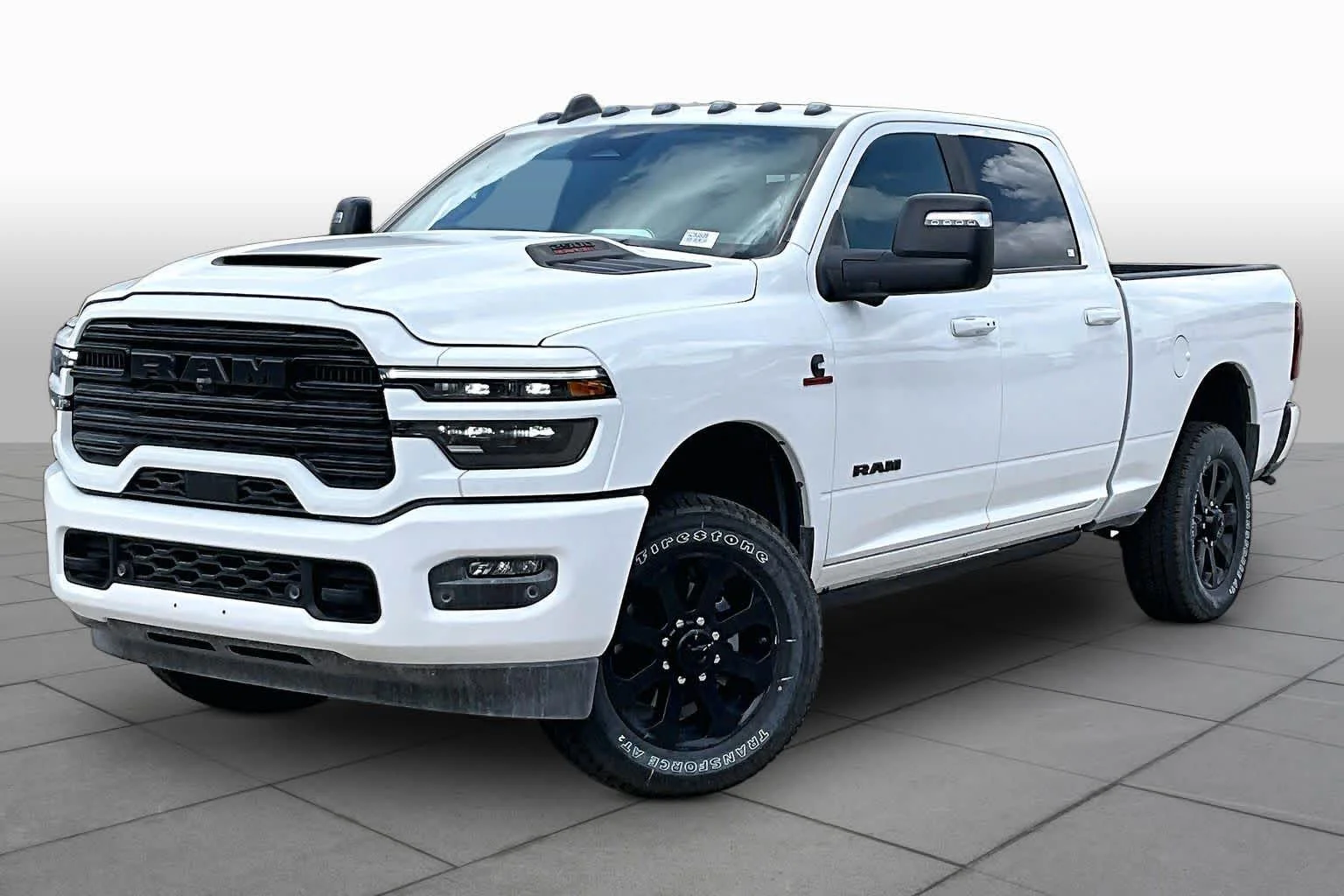 New 2026 Bright White Clearcoat Ram Laramie image 2