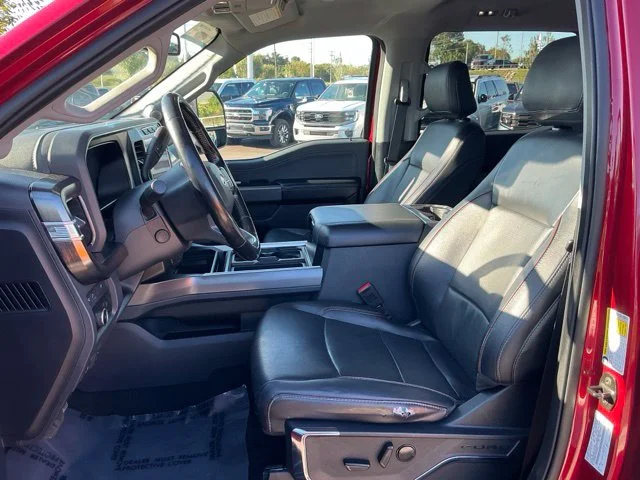 Used 2023 Rapid Red Metallic Tinted Clearcoat Ford Lariat image 20