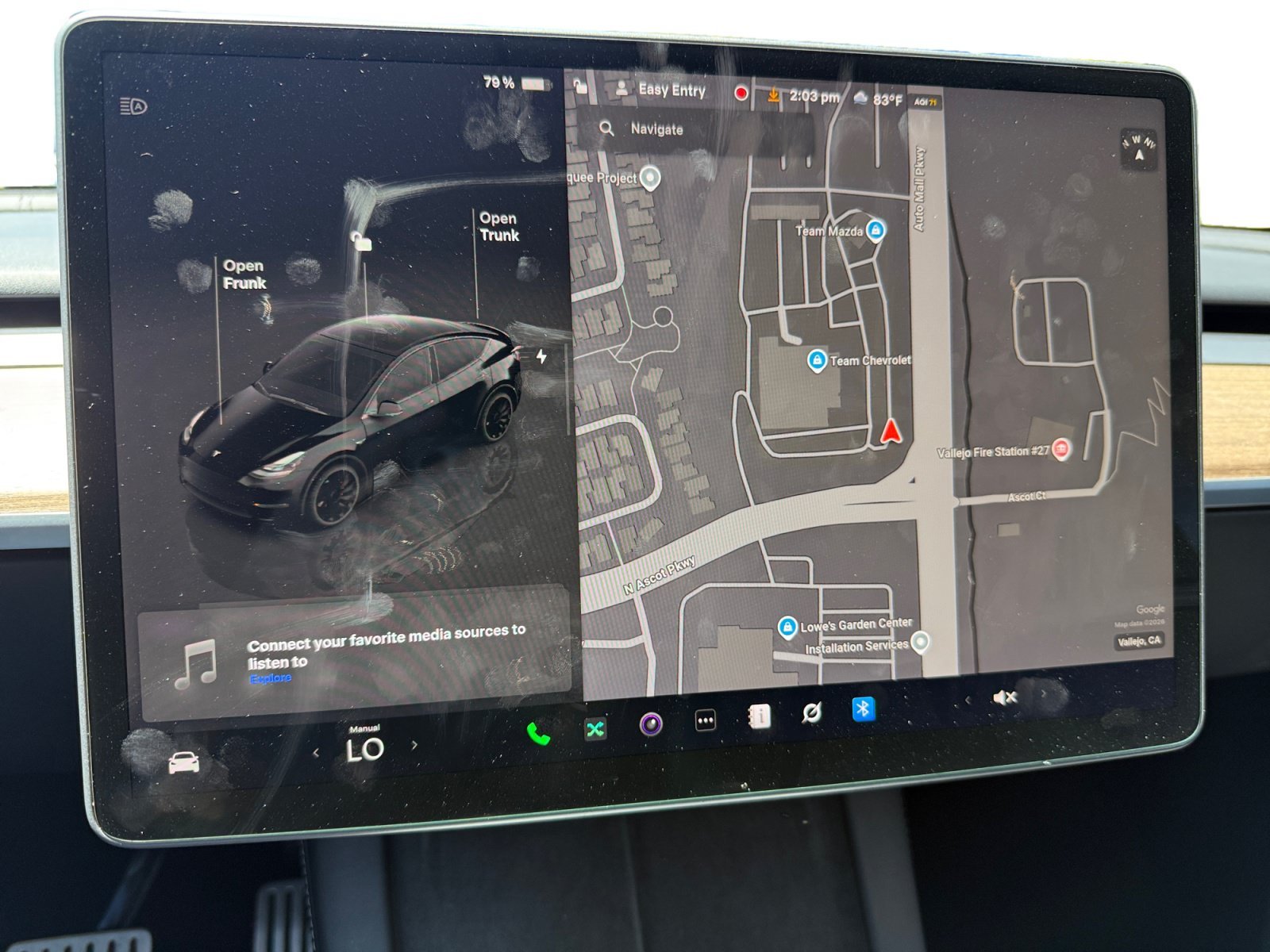 Used 2024 Solid Black Tesla Performance image 12
