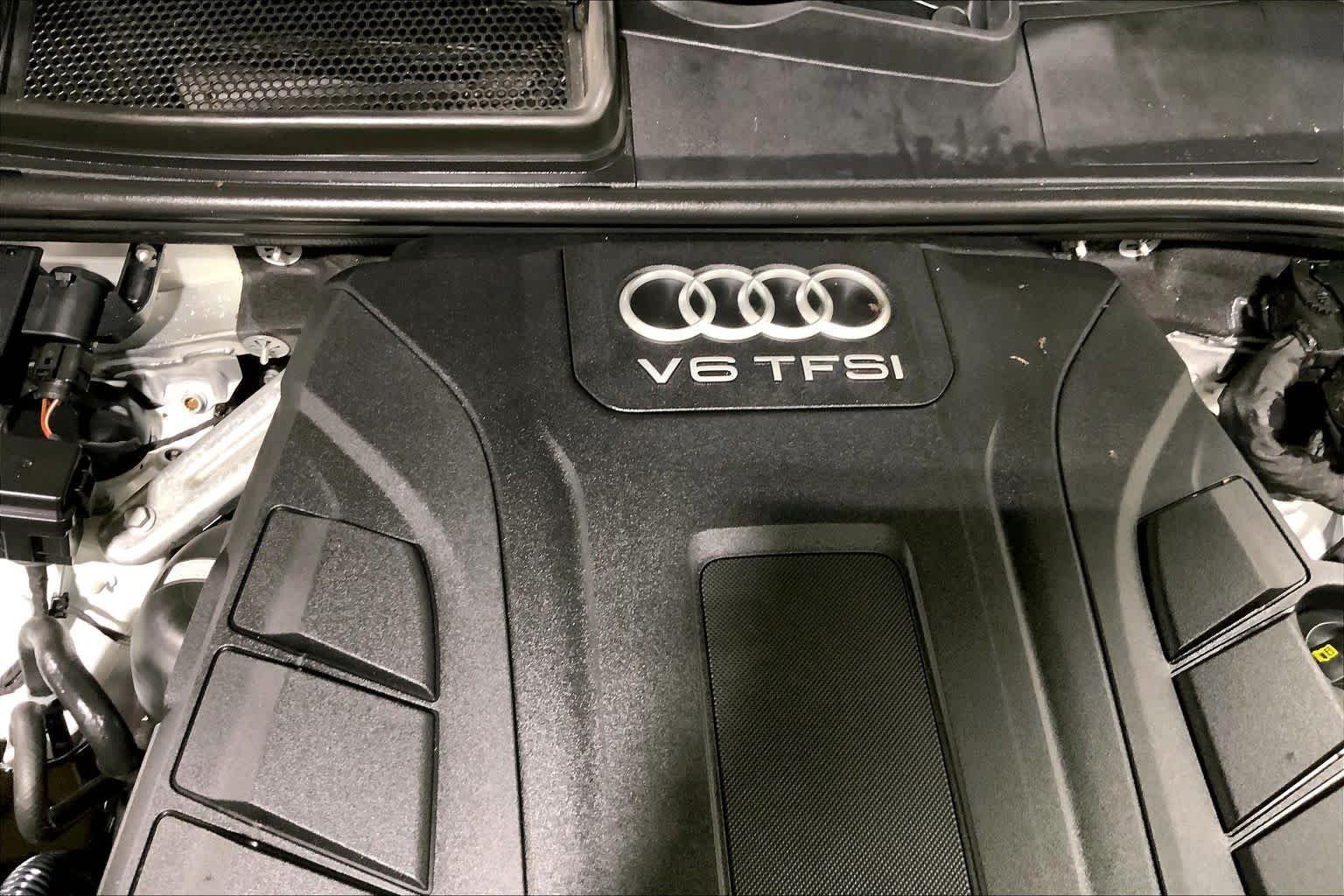Used 2018 Glacier White Metallic Audi Premium Plus image 33