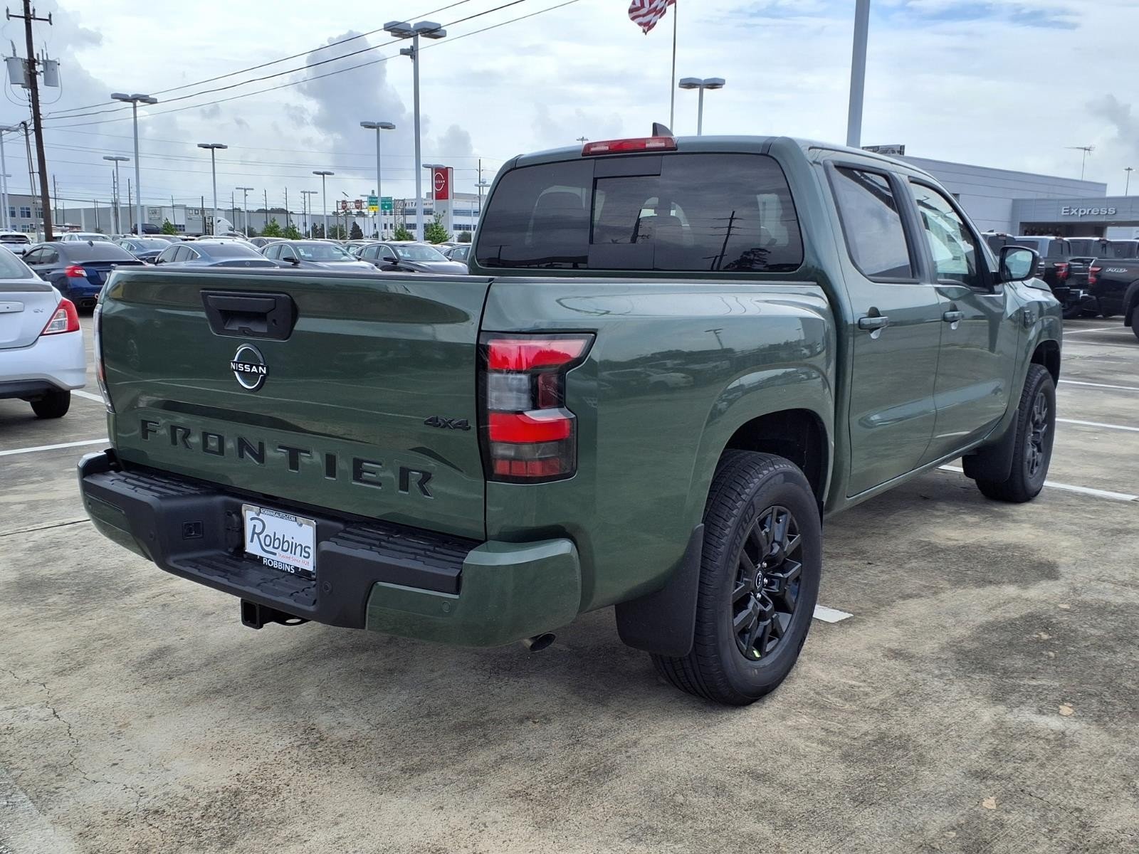 2026 Nissan Frontier SV Green at Robbins Nissan