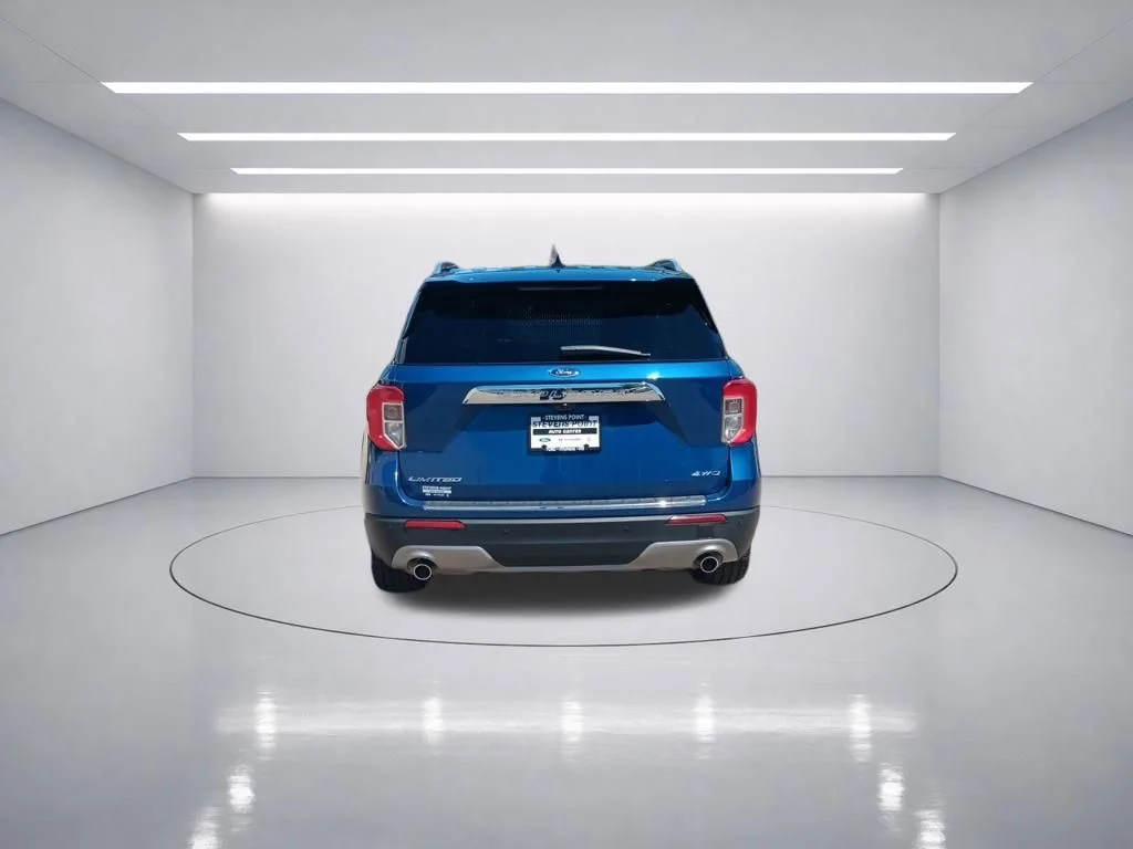 Used 2023 Stone Blue Metallic Ford Limited image 5