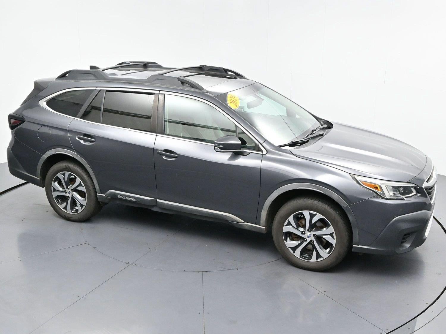 Used 2020 Magnetite Gray Metallic Subaru Limited image 41