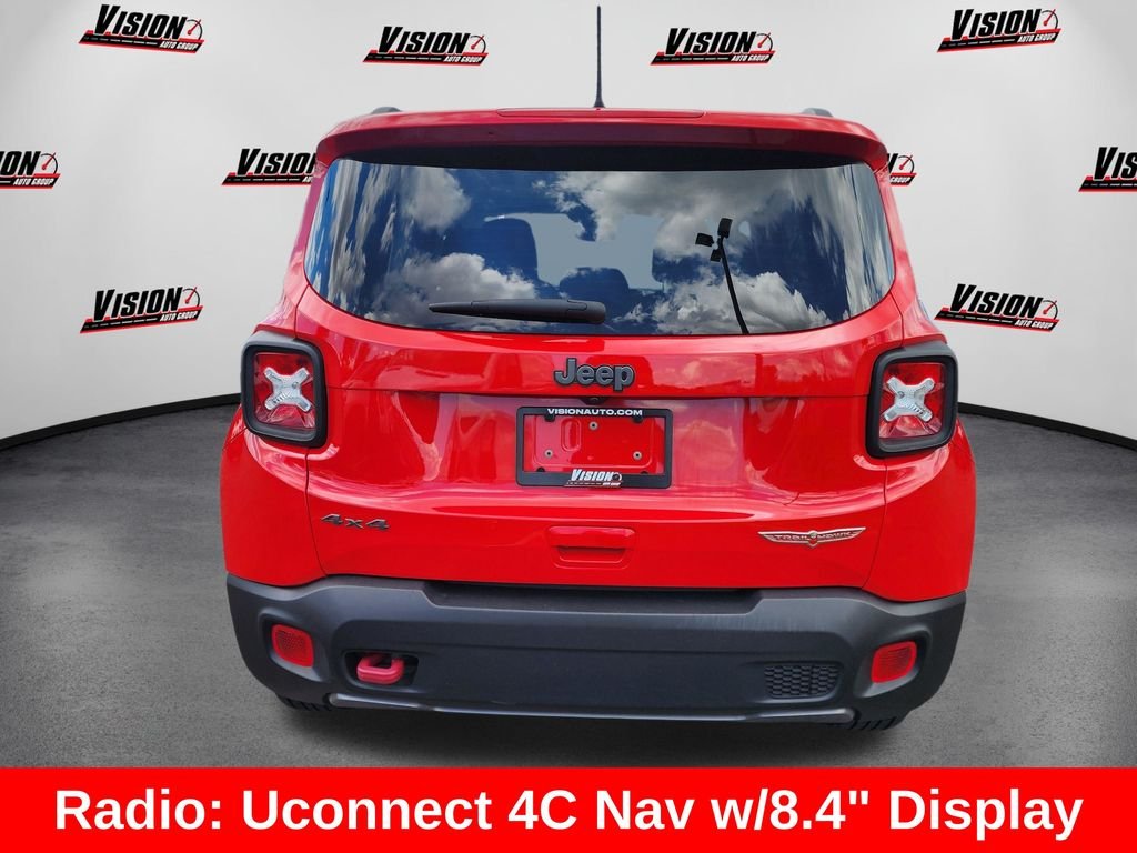Used 2021 Red Jeep Trailhawk image 7