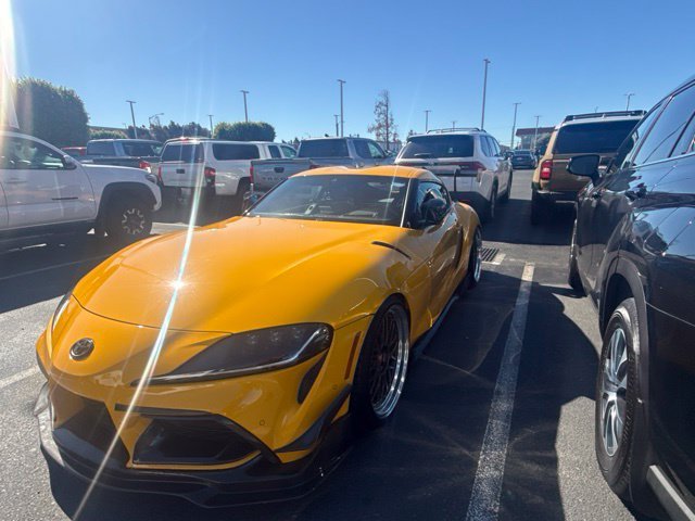 Used 2022 Yellow Toyota 3.0 image 1