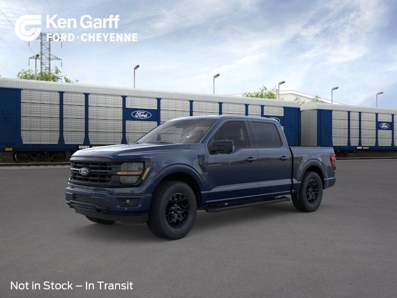 New 2026 Antimatter Blue Metallic Ford XLT image 1