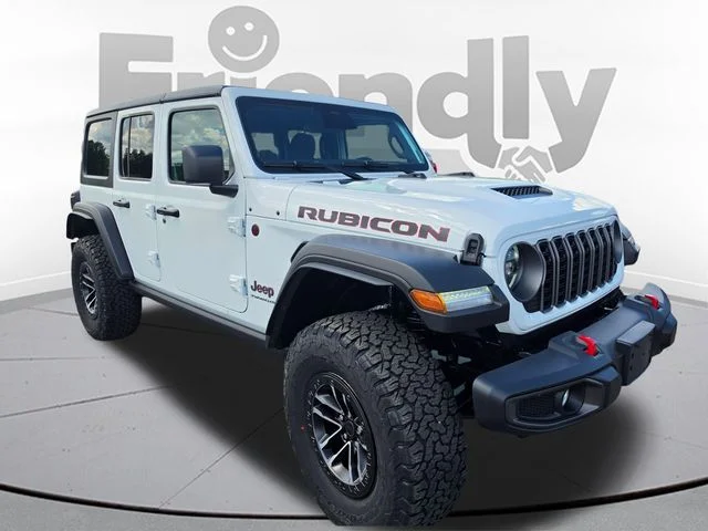 New 2026 Bright White Clear-Coat Exterior Paint Jeep Rubicon image 3