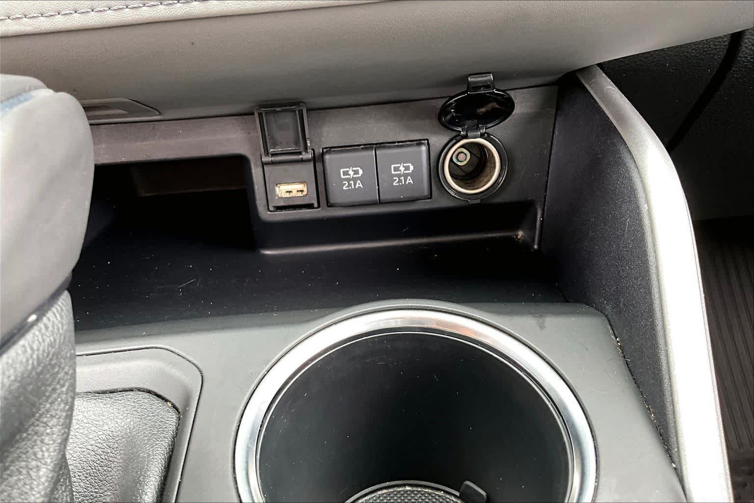 Used 2021 Magnetic Gray Metallic Toyota XLE image 36