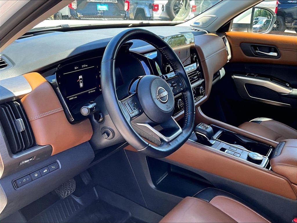 Certified Used 2023 White Nissan Platinum image 8