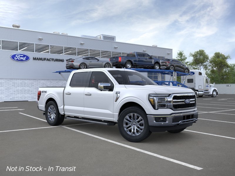 New 2026 Star White Metallic Tri-Coat Ford Lariat image 1