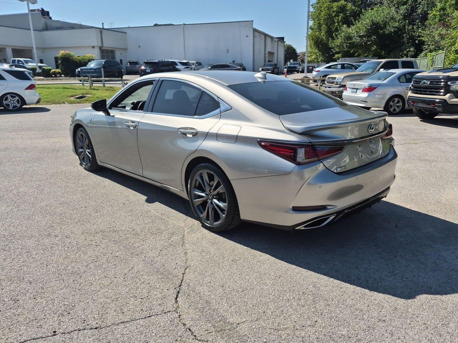 Used 2021 Atomic Silver Lexus ES 350 F SPORT image 3