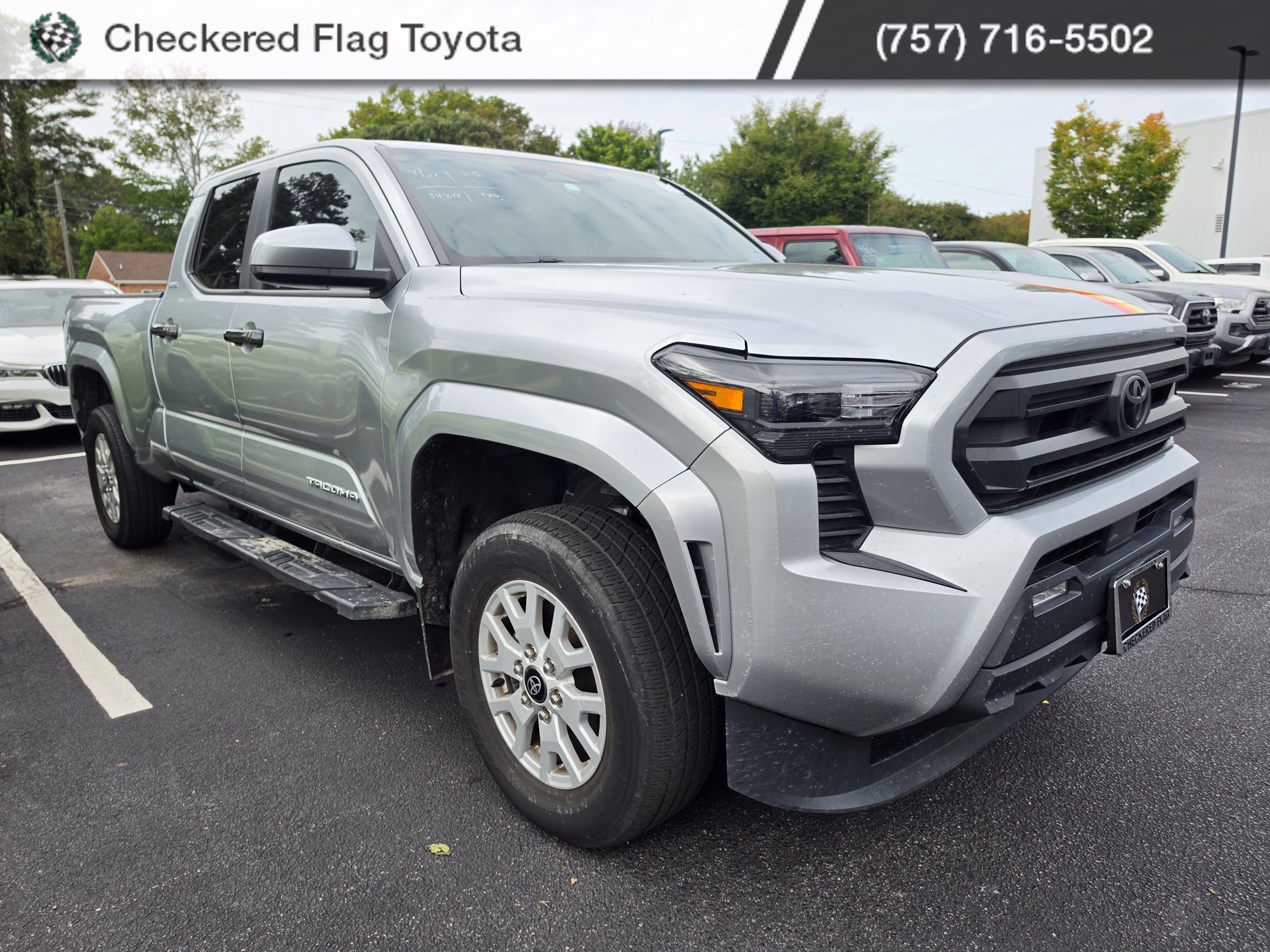 Used 2024 Celestial Silver Metallic Toyota SR5 image 3