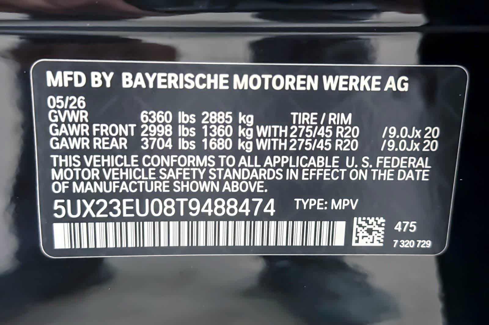 New 2026 Black Sapphire Metallic BMW xDrive40i image 27
