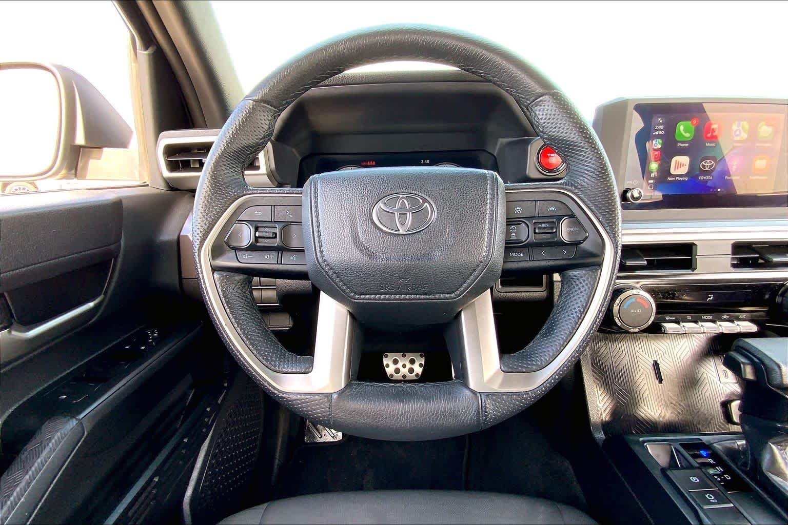 Used 2024 Celestial Silver Metallic Toyota TRD Sport image 5