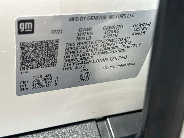 Used 2021 White Cadillac Sport Platinum image 19