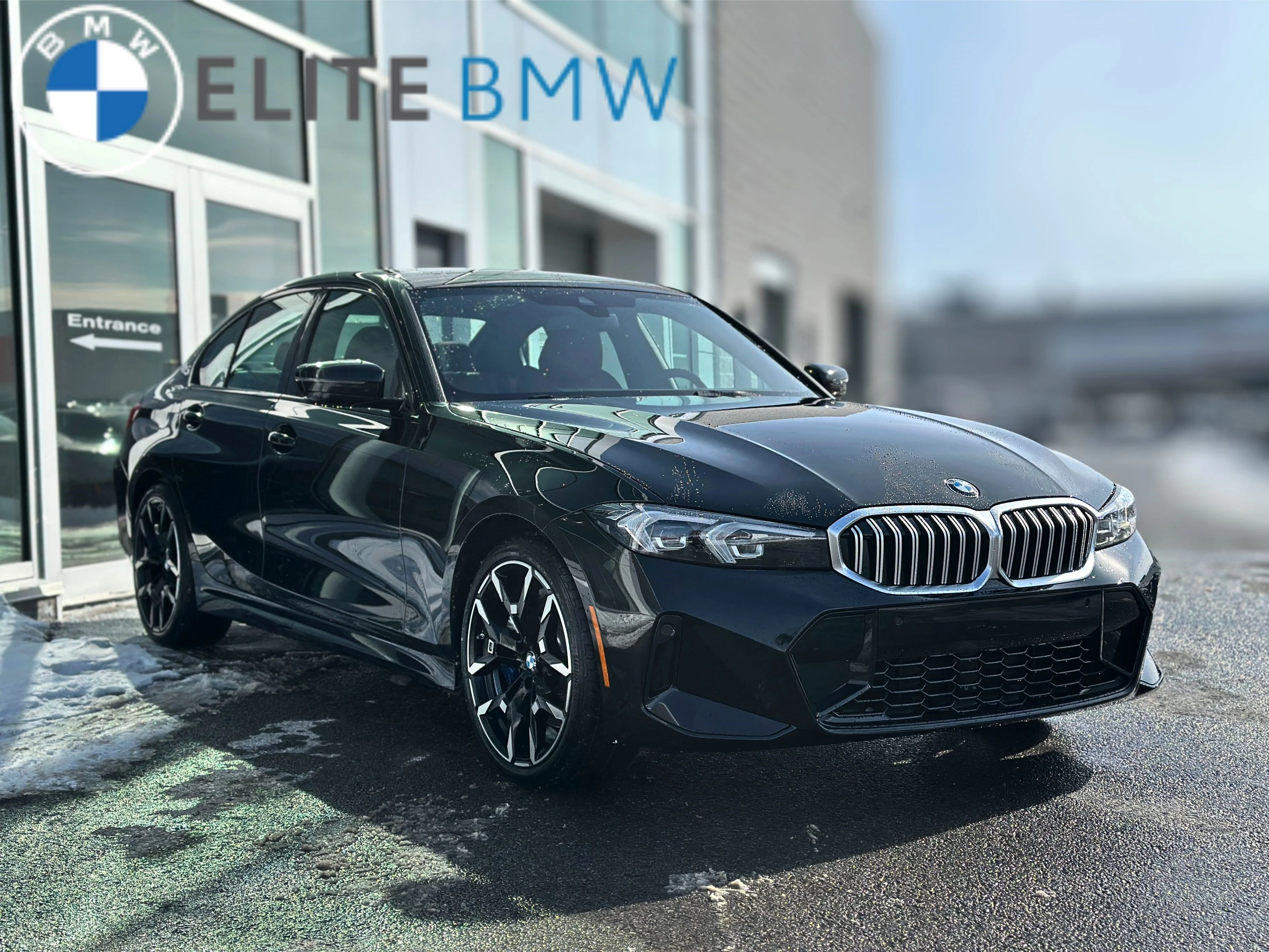 Used 2026 Black Sapphire Metallic BMW 330i xDrive image 9