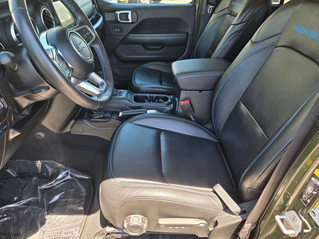 Used 2022 Green Jeep Unlimited Rubicon 4xe image 11