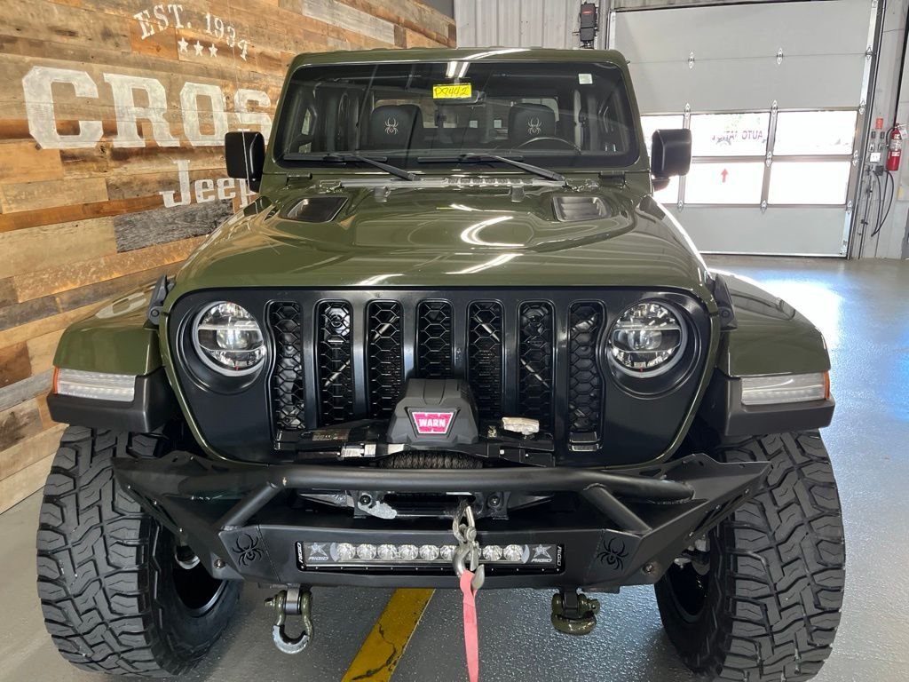 Used 2021 Green Clearcoat Jeep Overland image 7