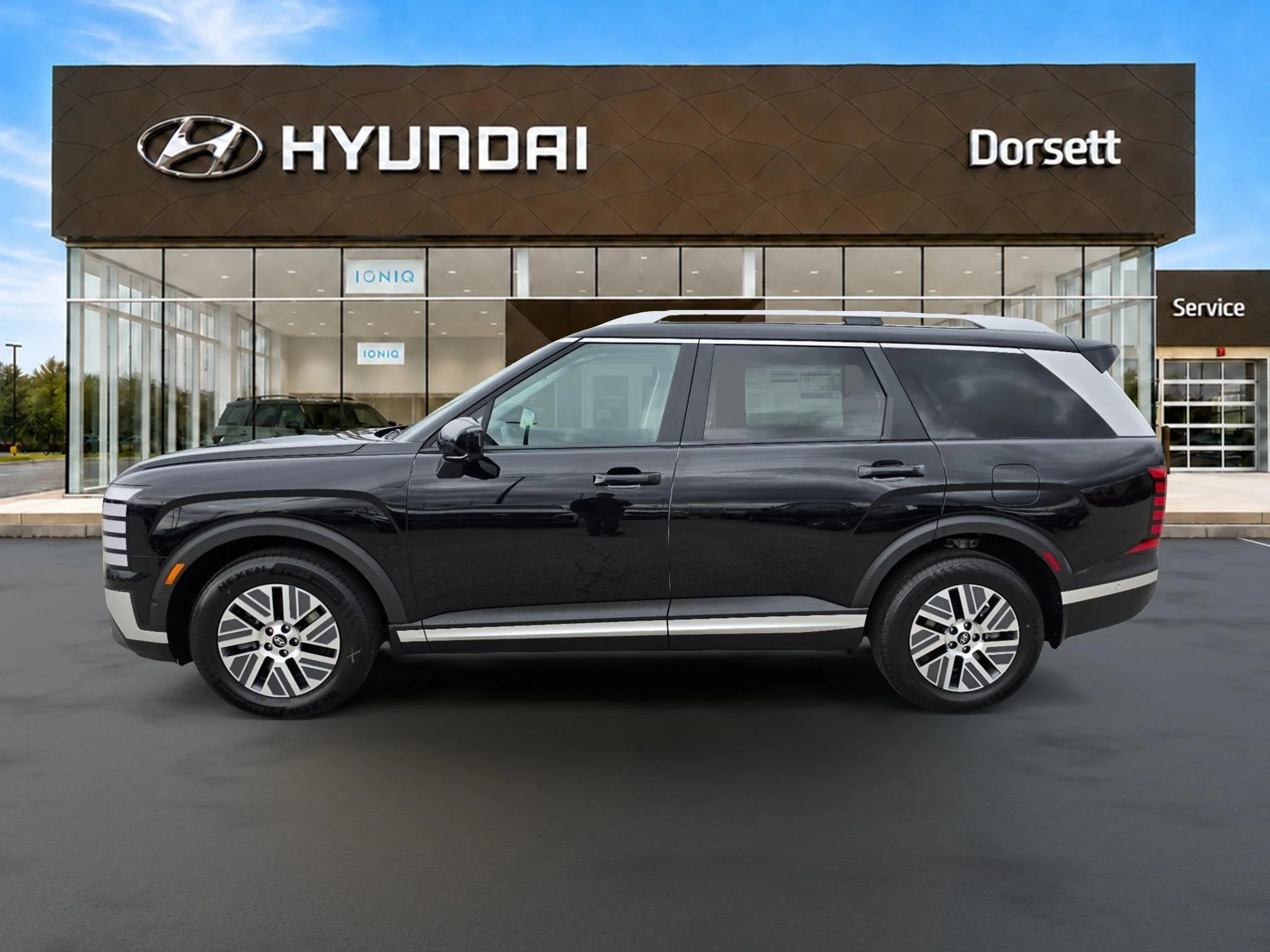 New 2027 Abyss Black Pearl Hyundai SEL Premium 7P image 2