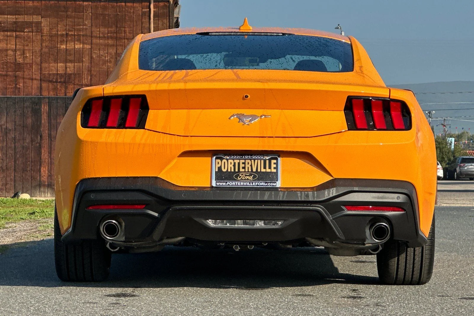 New 2026 Orange Fury Metallic Tri-coat Ford EcoBoost® Fastback image 5