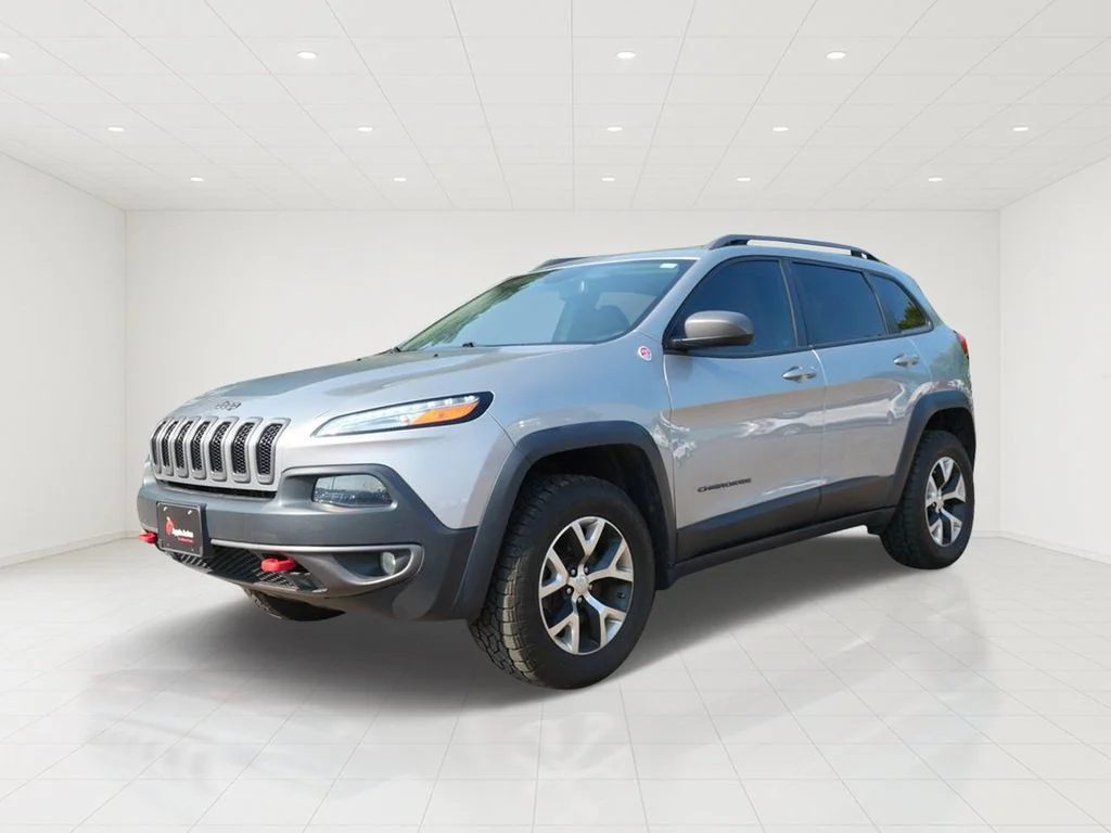 Used 2017 Jeep Cherokee Trailhawk with VIN 1C4PJMBS0HW510679 for sale in White Bear Lake, Minnesota