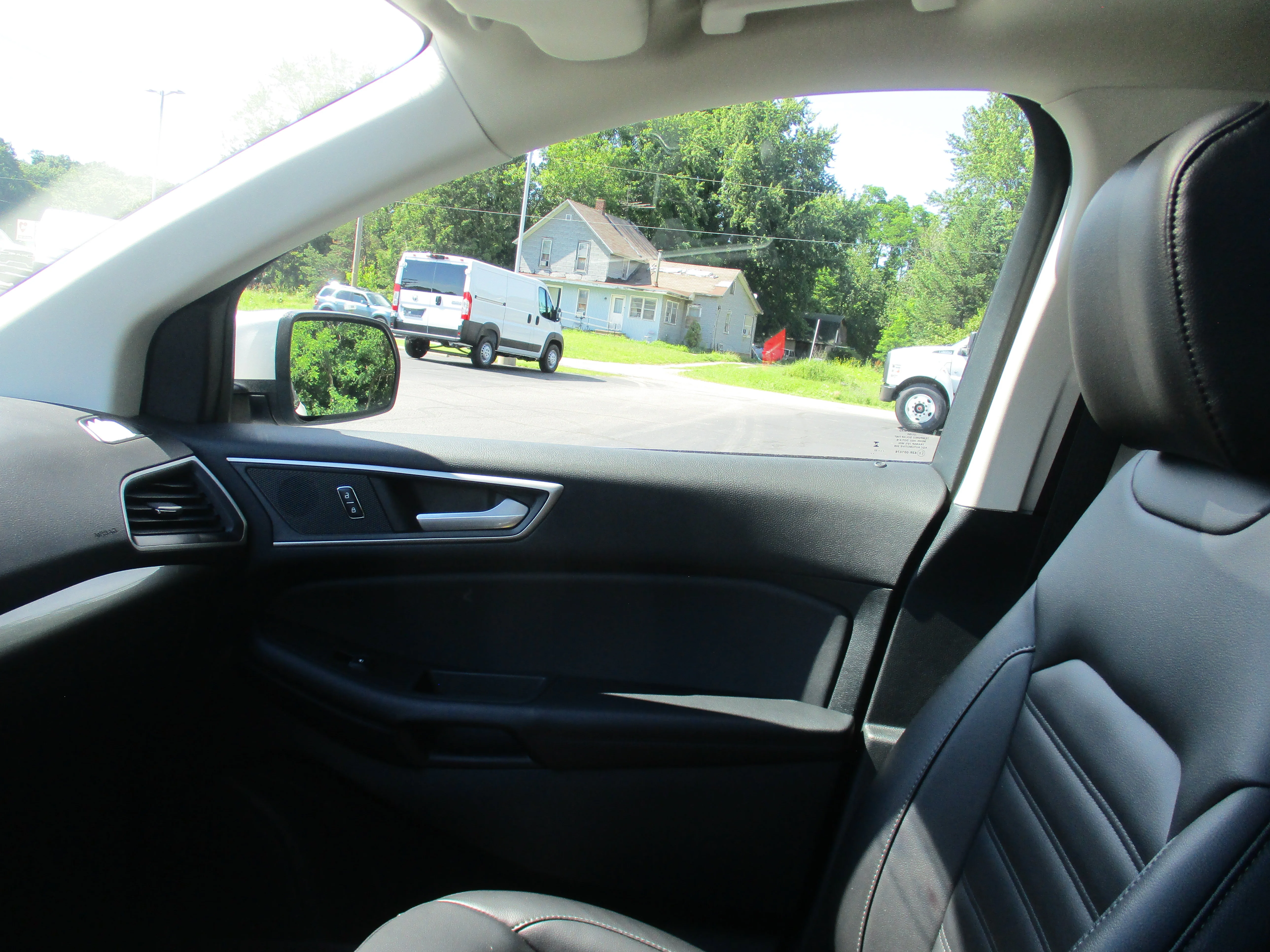 Used 2023 Star White Metallic Tri-Coat Ford SEL image 36