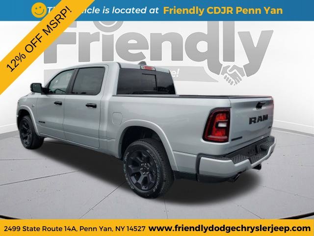 New 2026 Silver Zynith Exterior Paint RAM Big Horn/Lone Star image 3