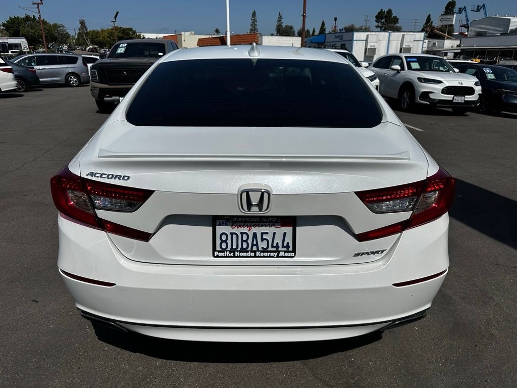 Used 2018 White Honda Sport image 7