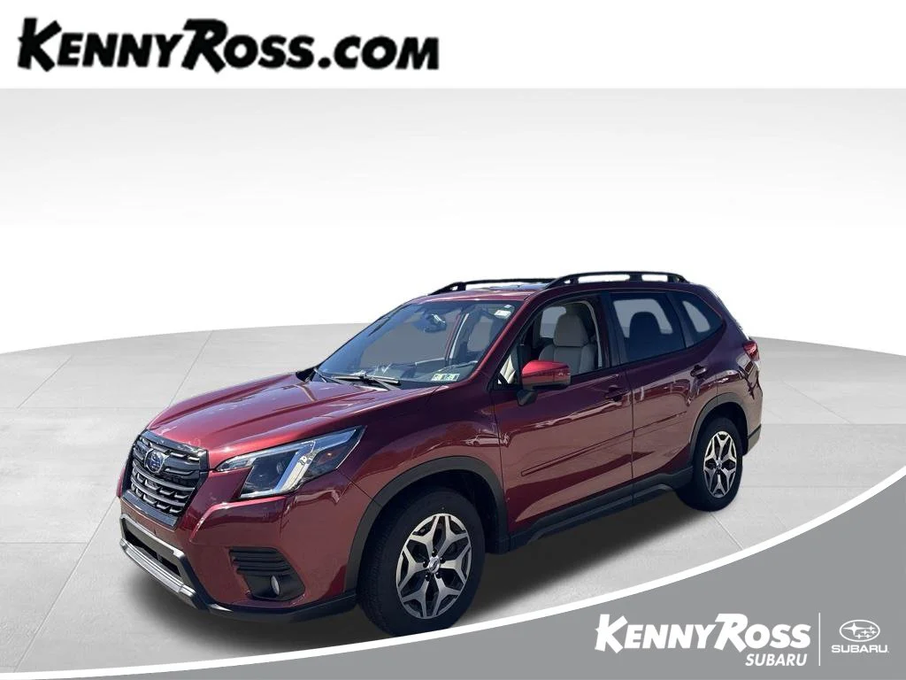 Used 2023 Red Subaru Premium image 1