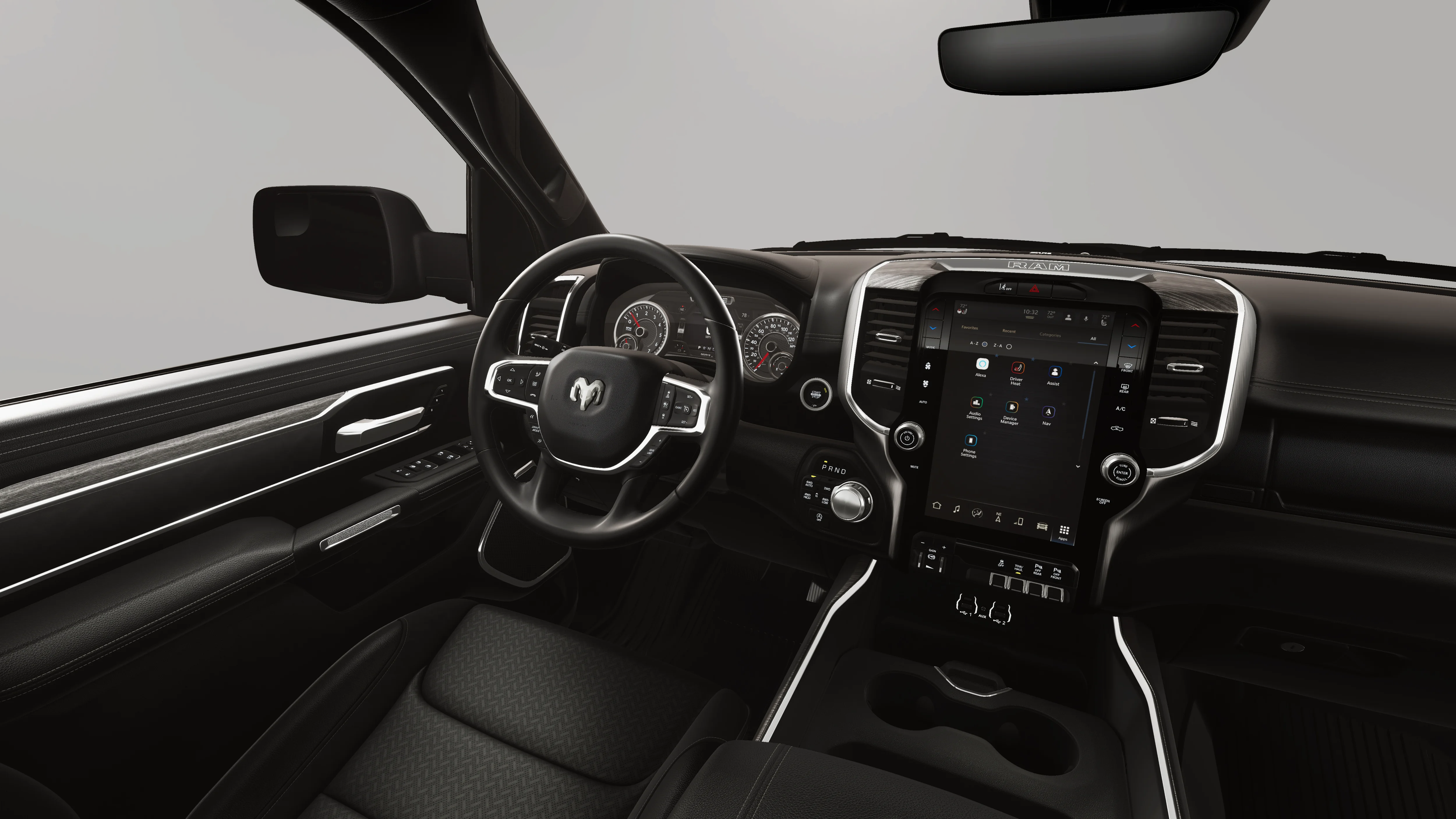 New 2026 Diamond Black Crystal Pearl-Coat Exterior Paint RAM Laramie image 20