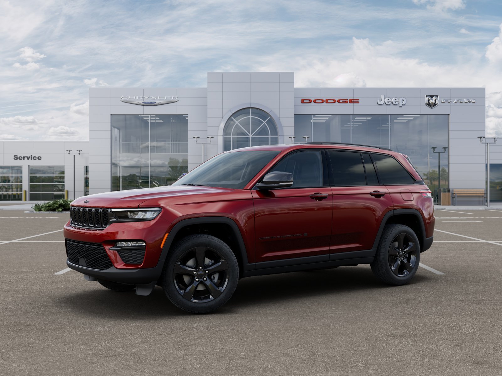 New 2025 Velvet Red Pearl-Coat Exterior Paint Jeep Limited image 27