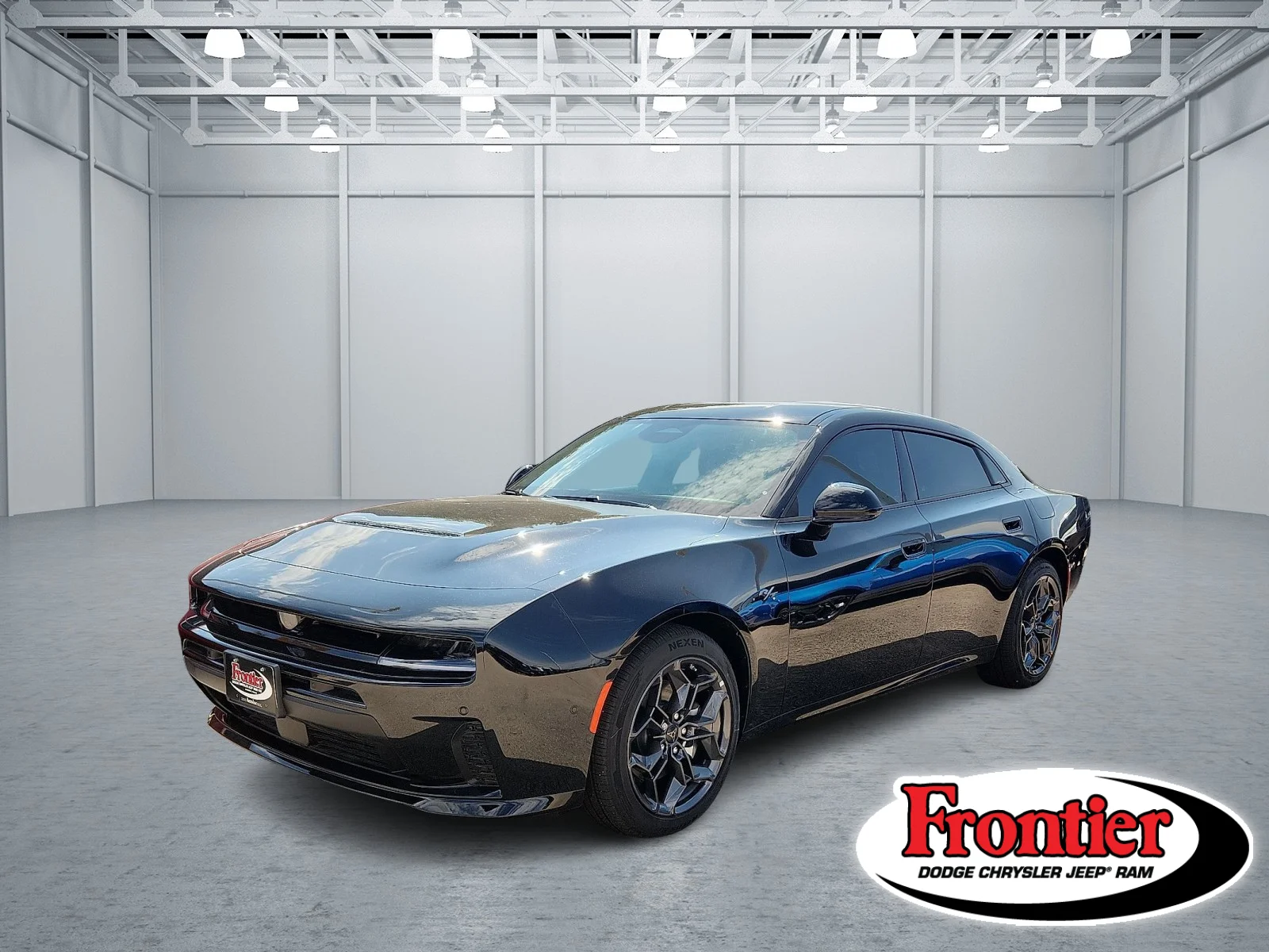 New 2026 Diamond Black Crystal Pearlcoat Dodge R/T 4-DOOR AWD image 1