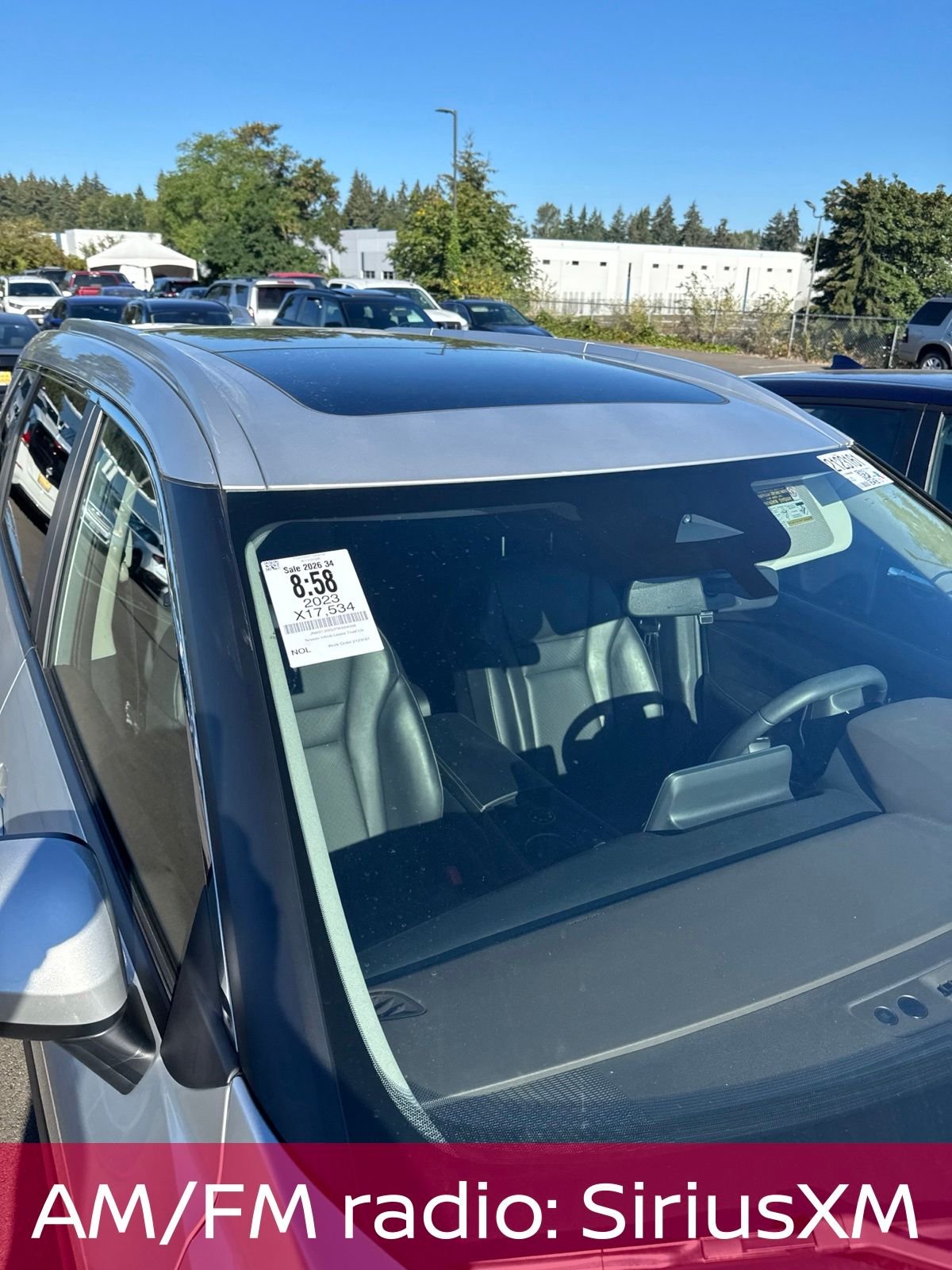 Used 2023 Silver Nissan SV image 4