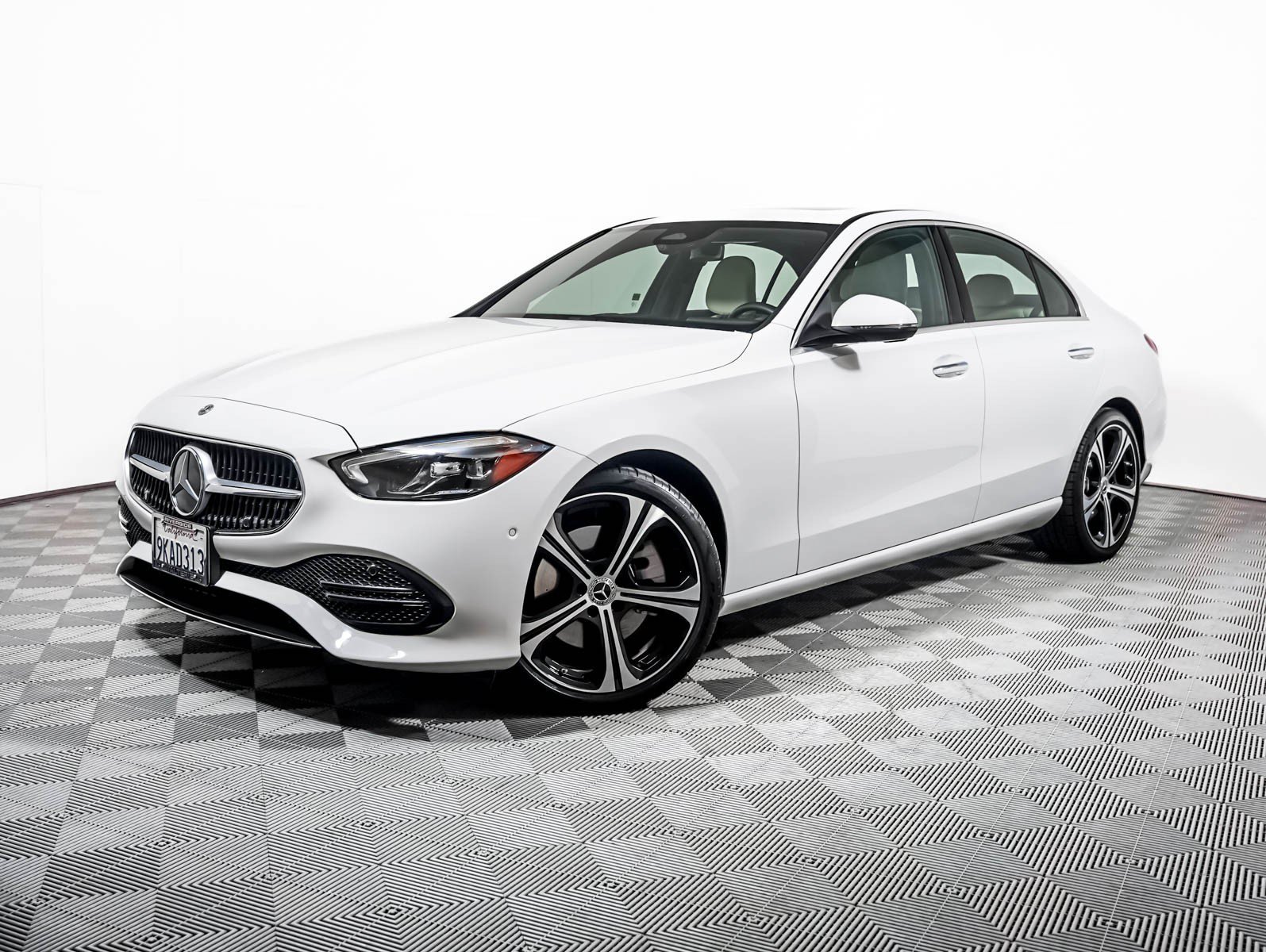Certified Used 2024 Polar White Mercedes-Benz C 300 Sedan image 1