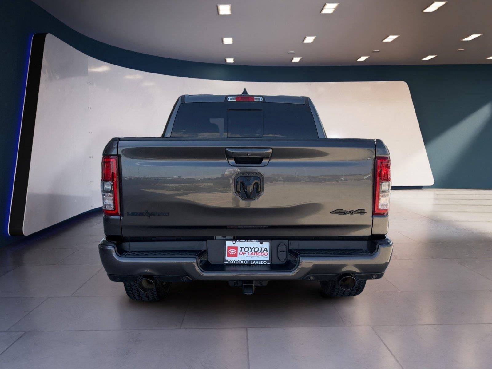 Used 2021 Granite Crystal Metallic Clearcoat Ram Lone Star image 4
