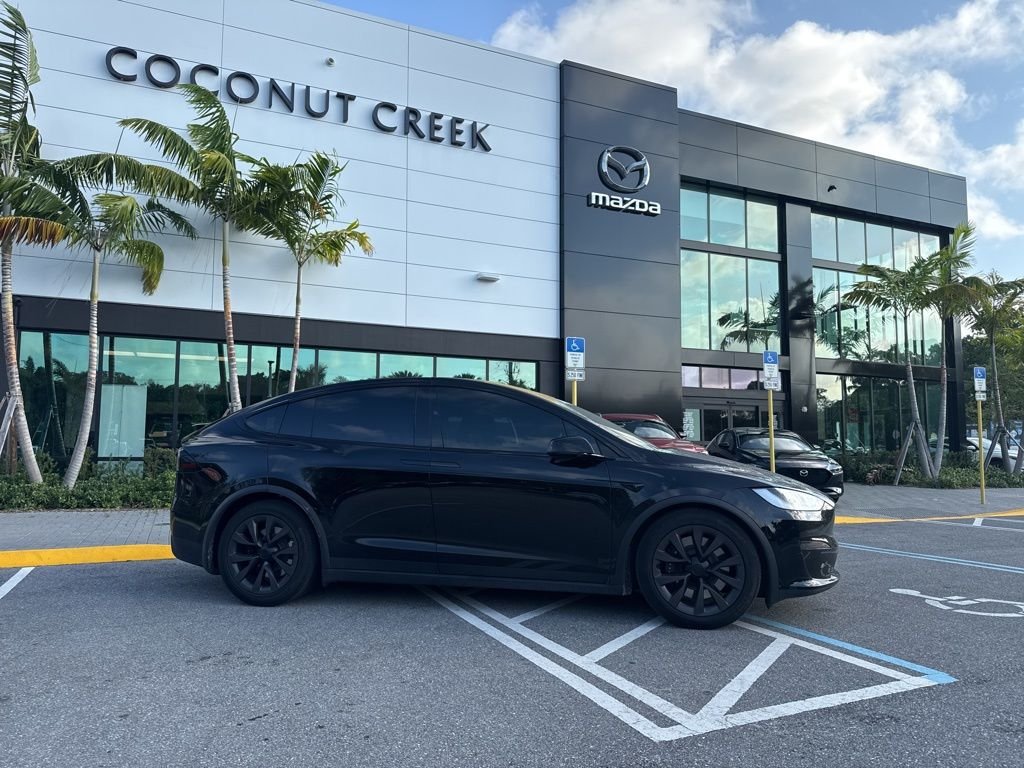 Used 2024 Tesla Model X Long Range with VIN 7SAXCBE55RF439119 for sale in Coconut Creek, FL