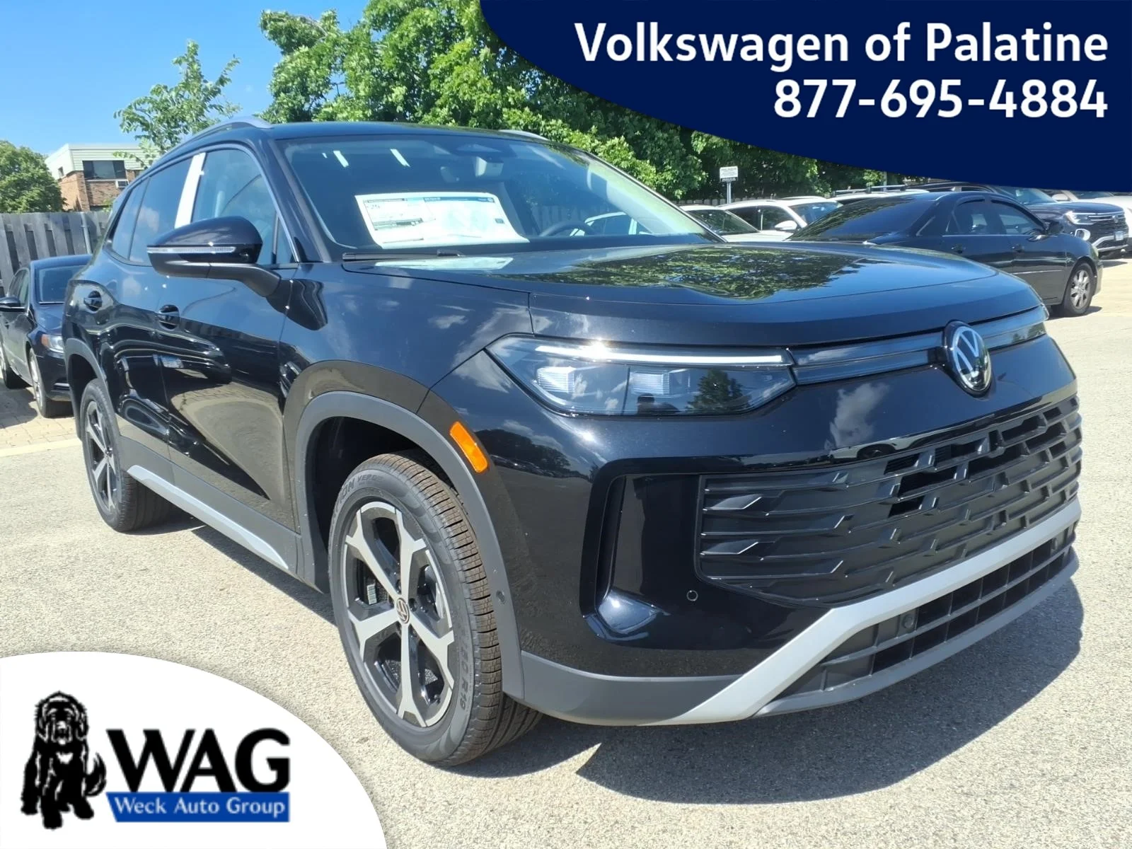 New 2026 Deep Black Pearl Volkswagen SE 4MOTION image 1