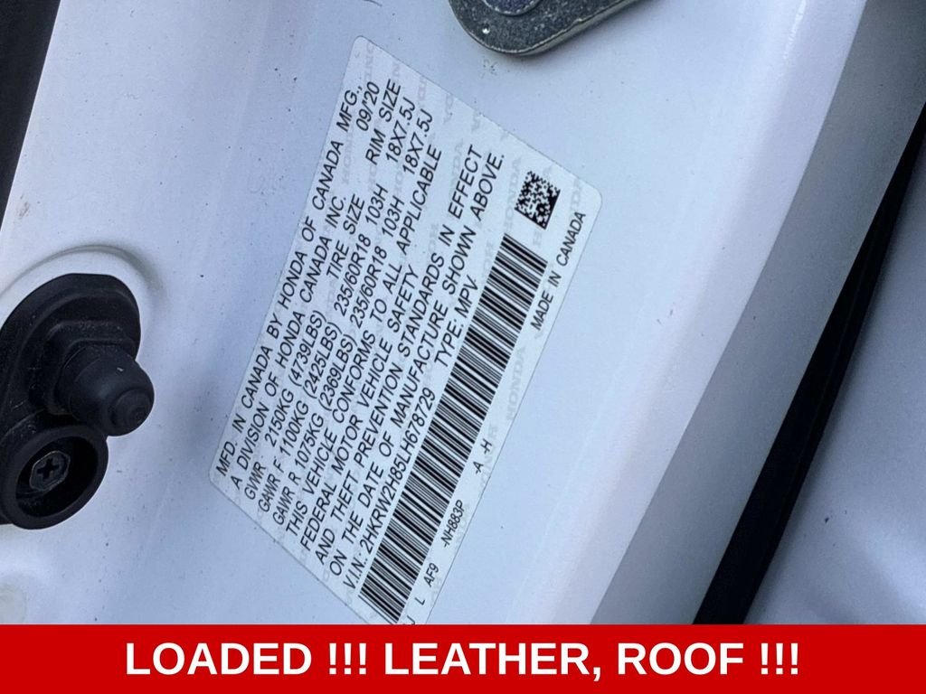 Used 2020 Black Honda EX-L image 22