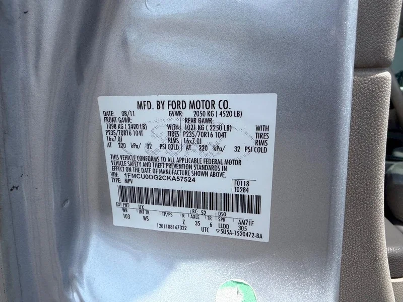 Used 2012 Ingot Silver Metallic Ford XLT image 21