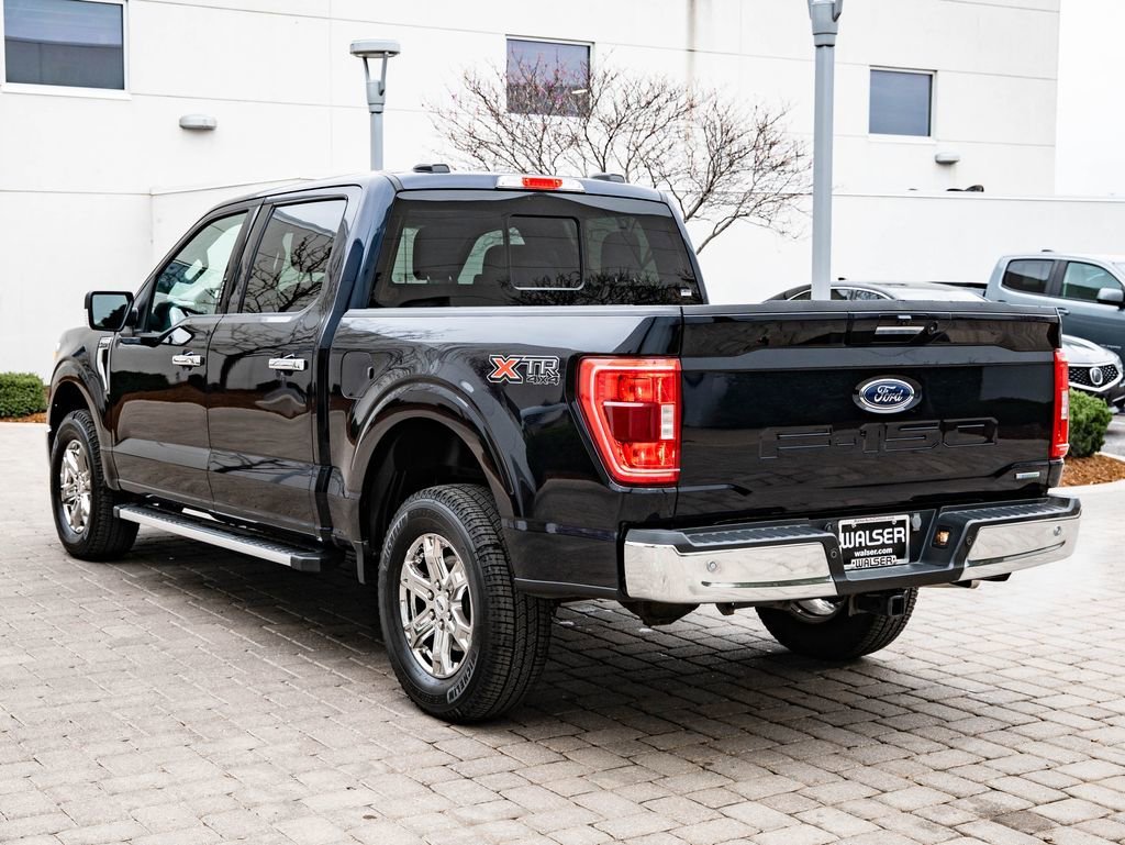 Used 2023 Antimatter Blue Metallic Ford XLT image 6