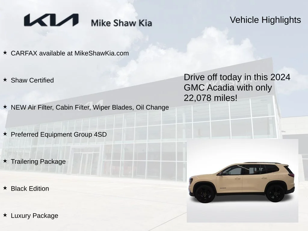 Used 2024 White GMC Elevation image 9