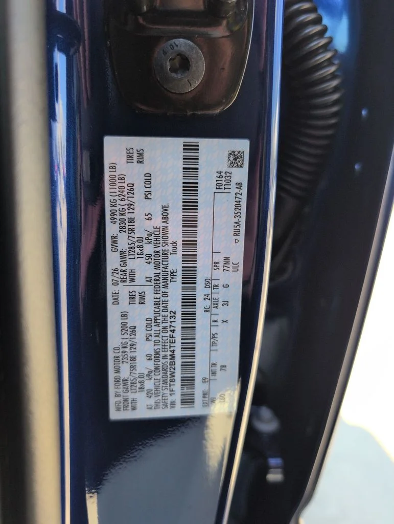 New 2026 Blue Ford Platinum image 37