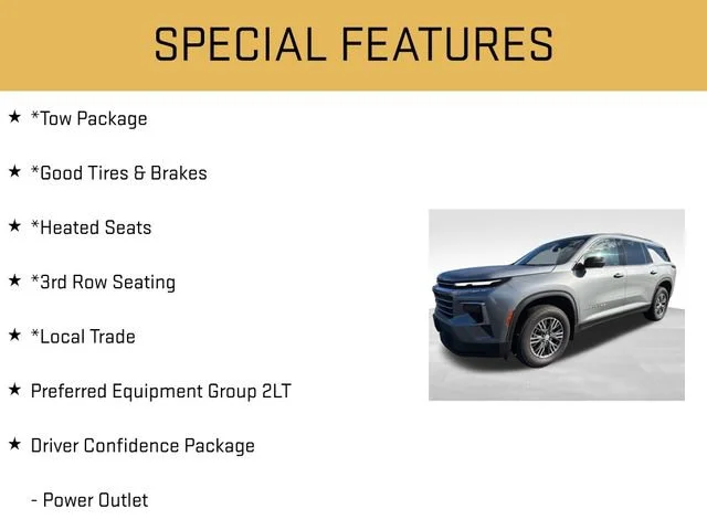 Used 2025 Sterling Gray Metallic Chevrolet LT image 6