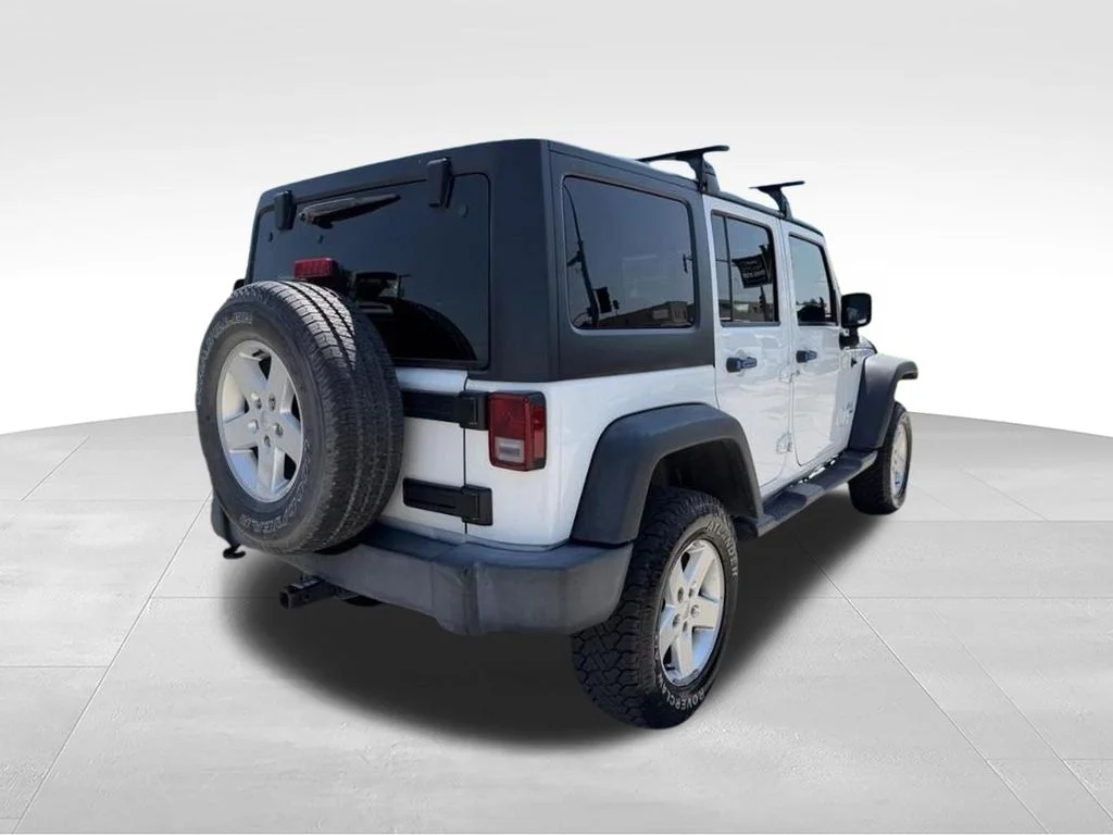 Used 2016 White Jeep Unlimited Sport image 5