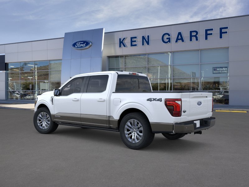 New 2026 Star White Metallic Tri-Coat Ford King Ranch image 4