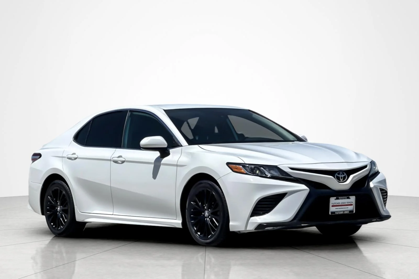 Certified Used 2020 Super White Toyota SE image 7