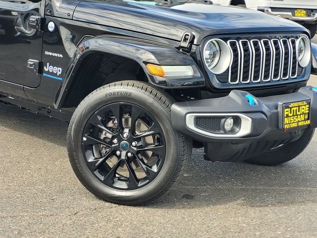 Used 2024 Black Jeep Sahara 4xe image 9